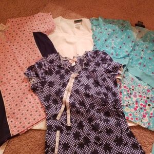 Scrub tops